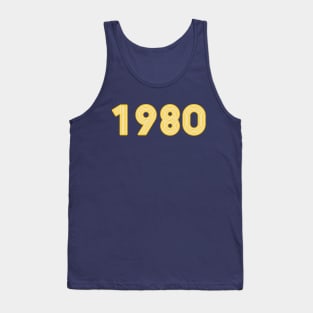 Year 1980 Tank Top